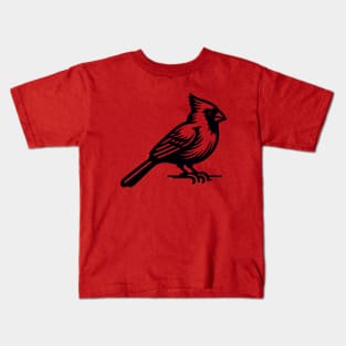 Cardinal Bird Kids T-Shirt